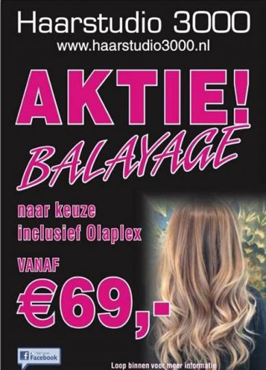 Balayage actie! Balayage actie!